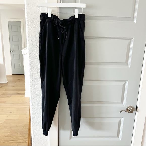 Lululemon Stretch High-Rise Jogger Pants Black - Picture 2 of 5